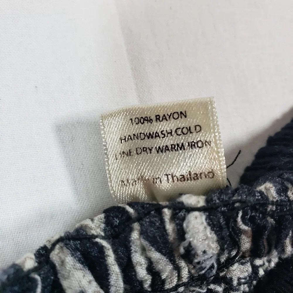 Elephant Print Bohemian Harem‎ Pants Lounge Yoga Festival Comfy Size L - Picture 3 of 4